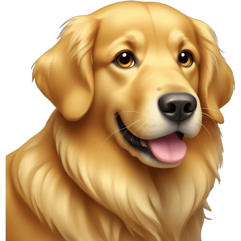 golden retriever emoji