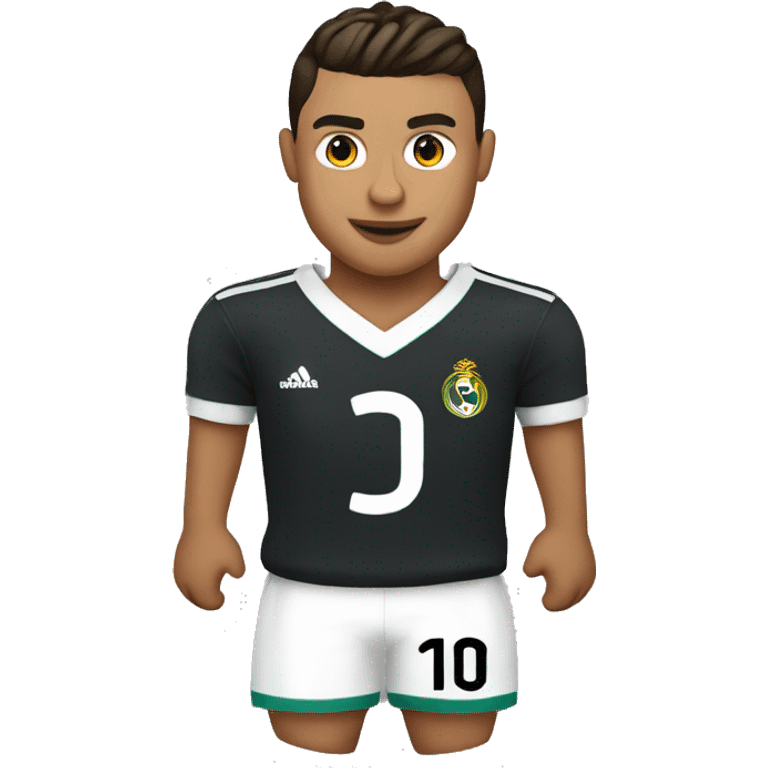 Ronaldo with realmdrid jersey emoji