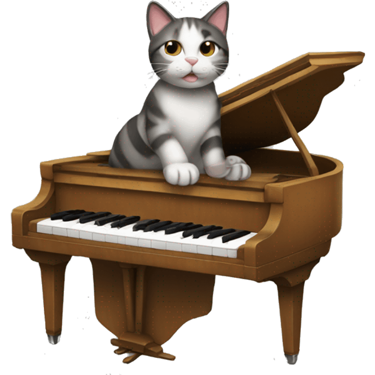 piano cat emoji