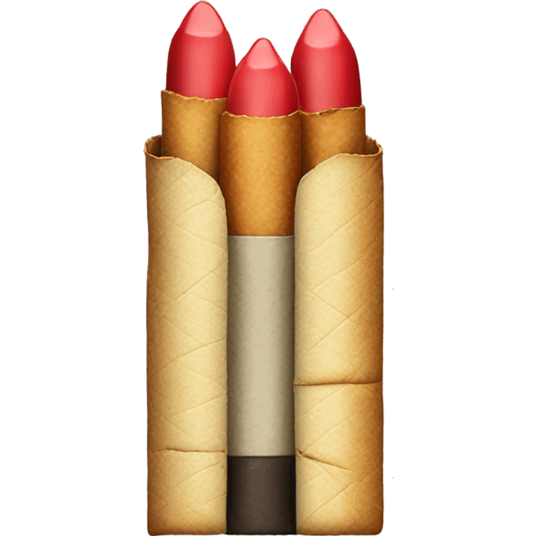 cigarette with lipstick mark emoji