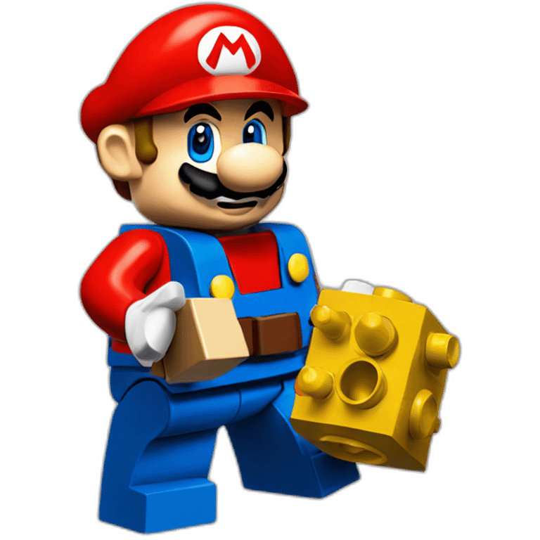 Lego Super Mario emoji