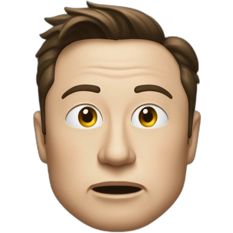 Elon Musk qui fume emoji