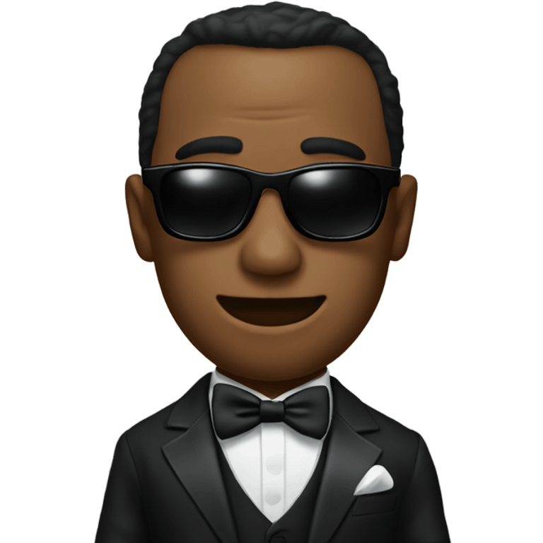 Diddy in a tuxedo wearing sunglasses  emoji