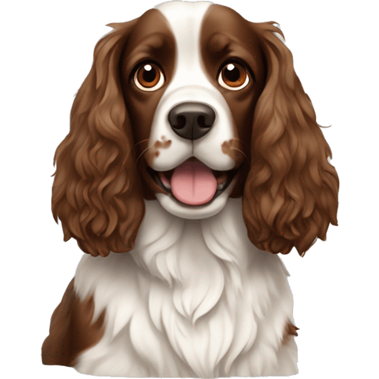 french britanny spaniel dog emoji