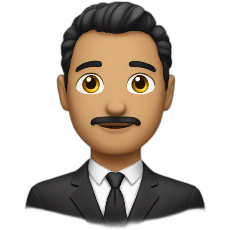 hombre melena de leon emoji