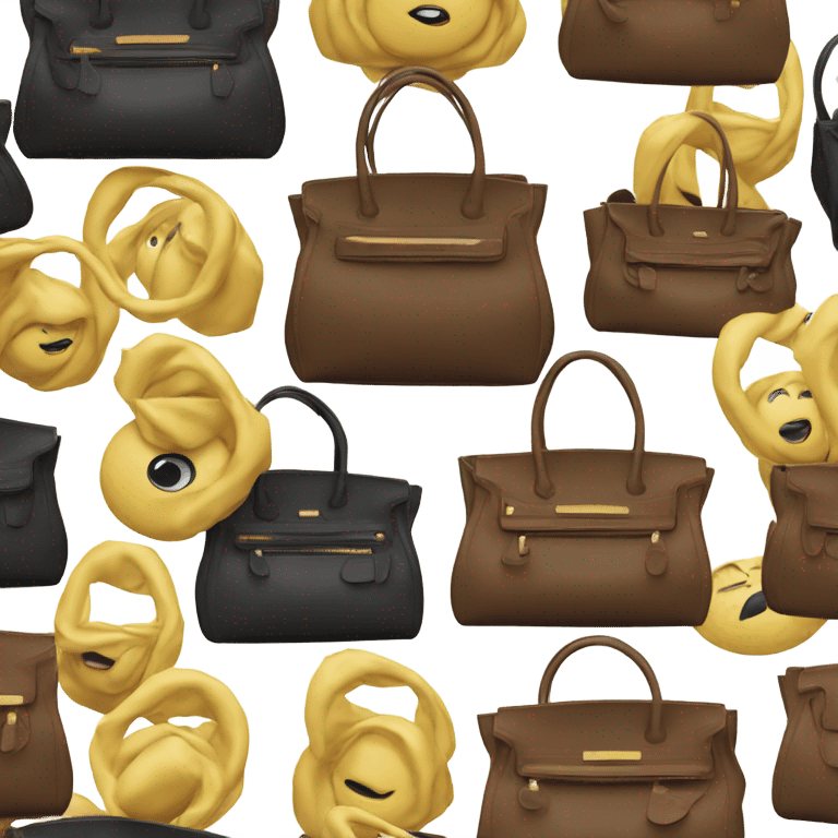 Celine designer bag emoji