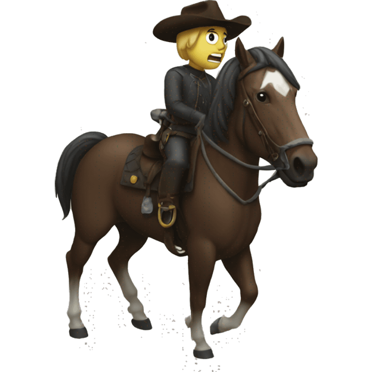 Horseman horror emoji