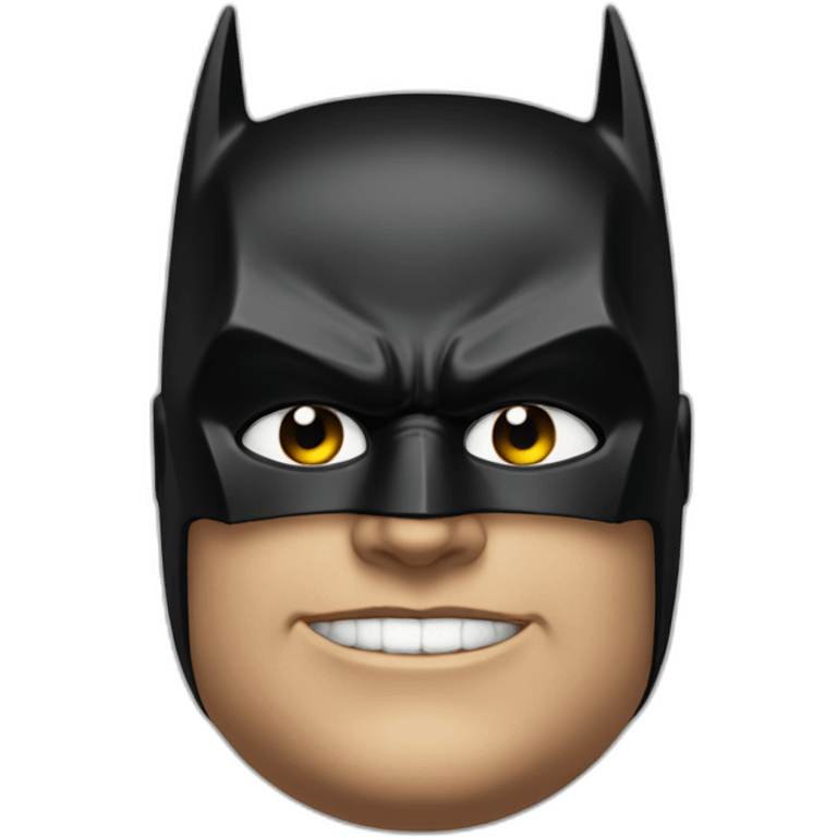 Batman's fat emoji