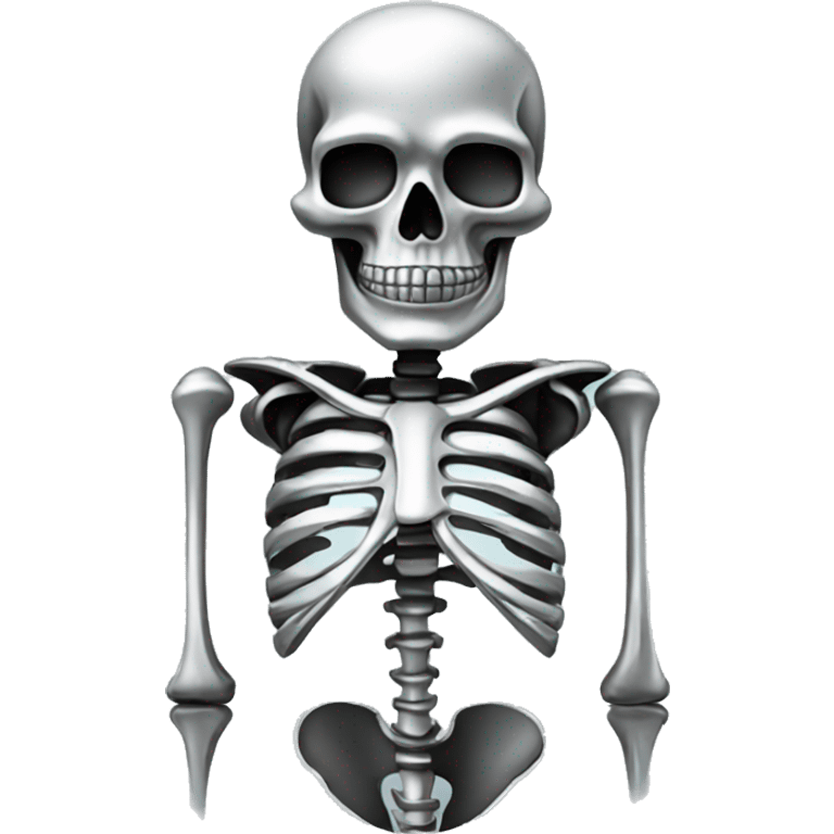 chrome skeleton emoji