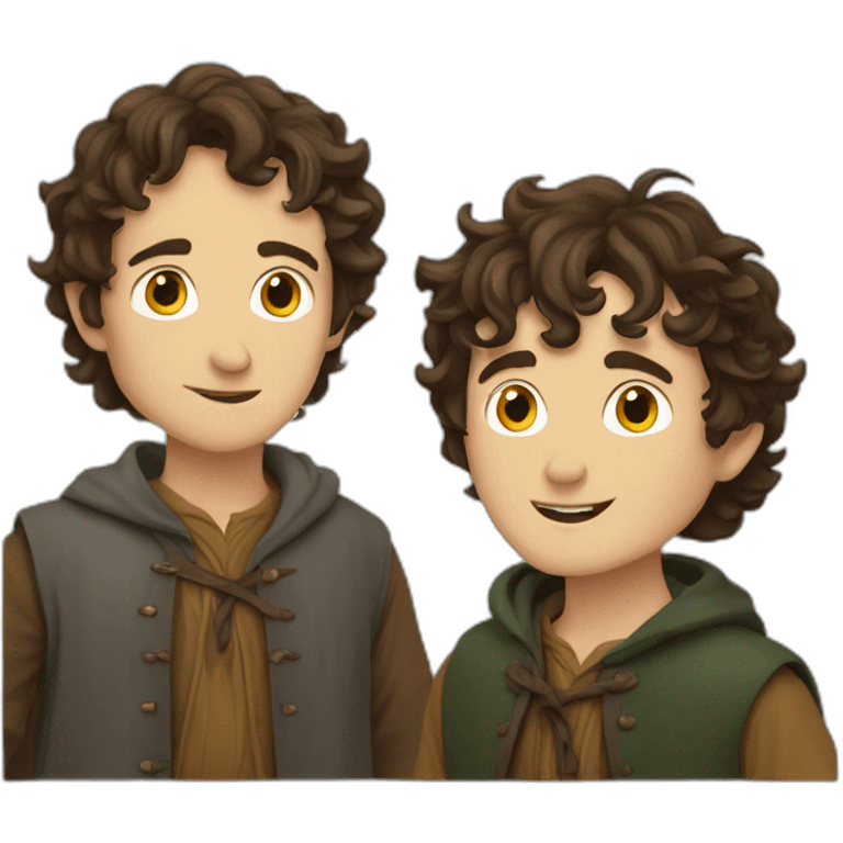 frodo and sam emoji