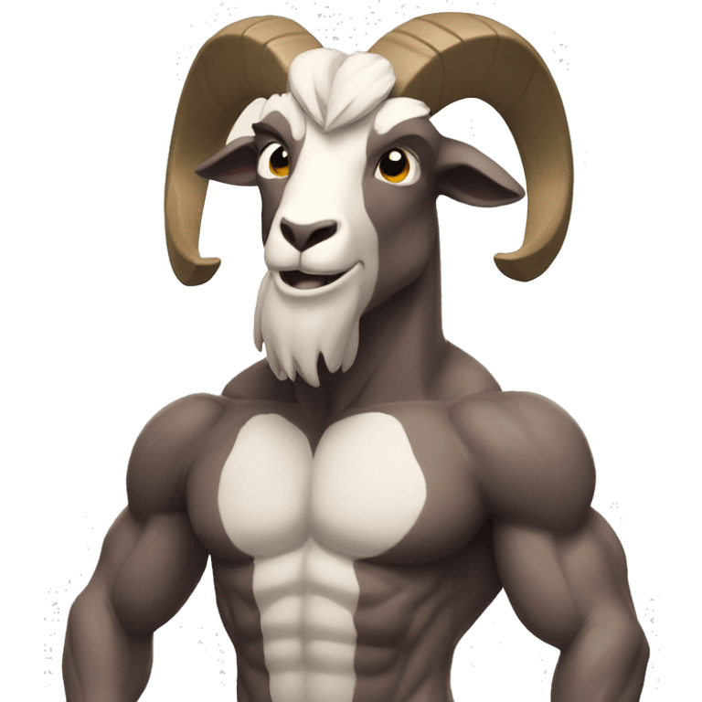 muscle goat emoji