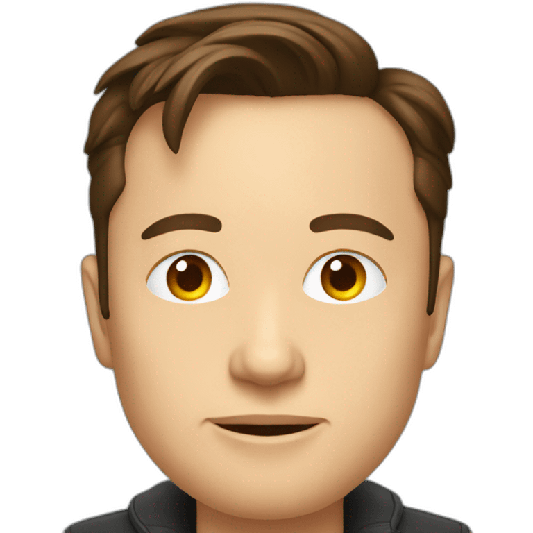 Elon Musk emoji