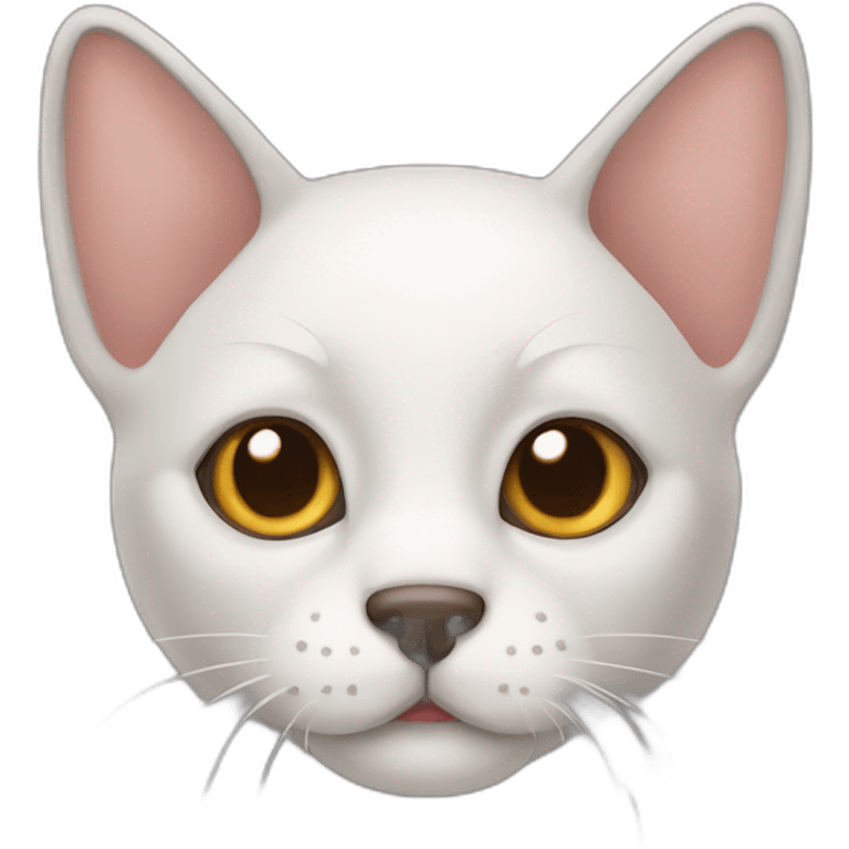 Perro gato emoji