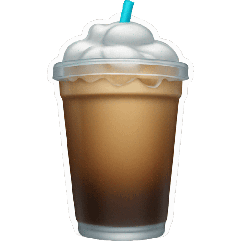 Iced coffee emoji