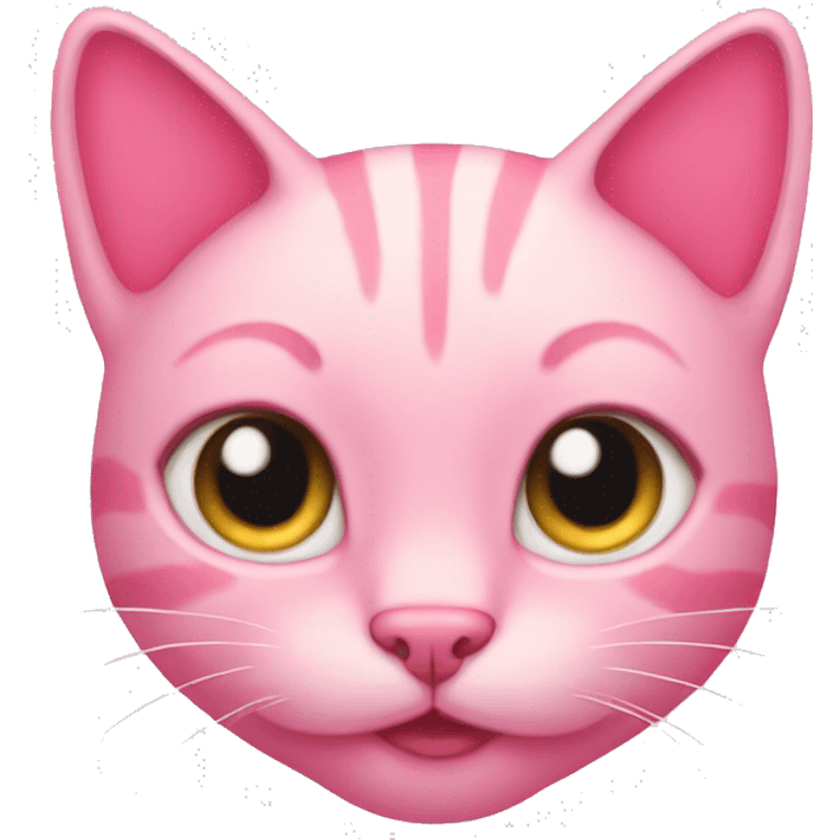 Pink kitty emoji