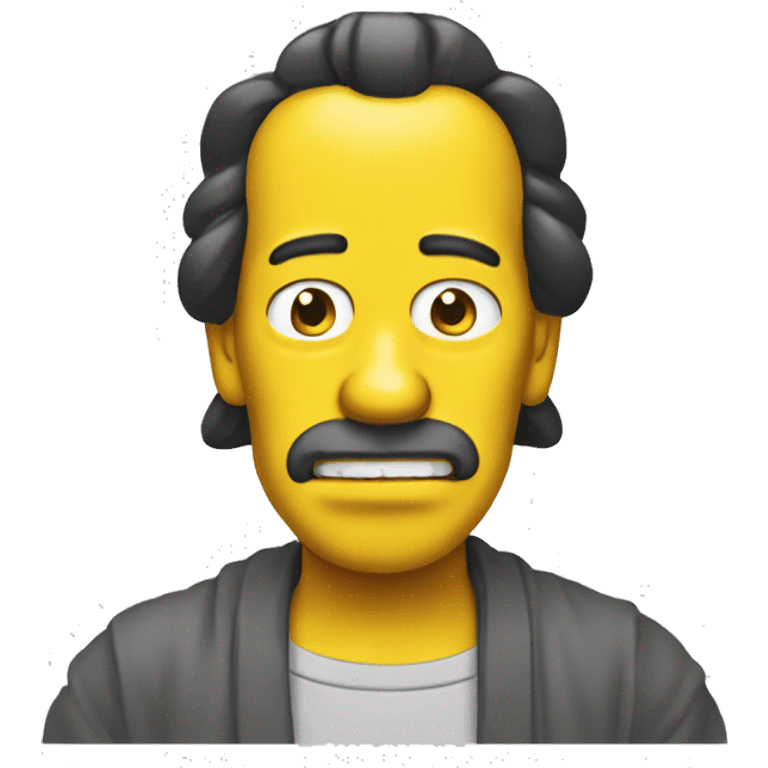 Chinese Homero Simpson emoji