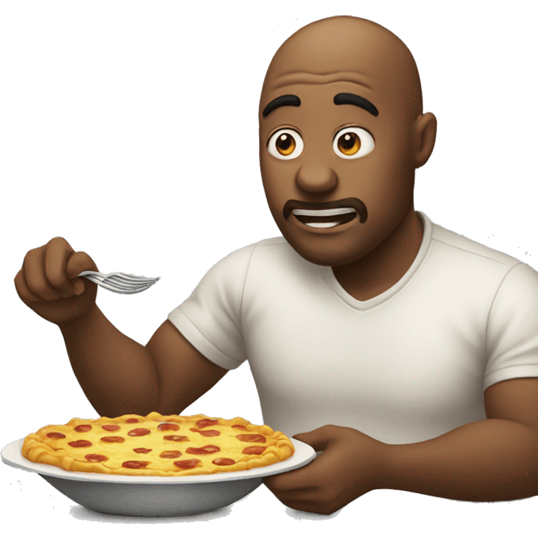 Hungry man emoji