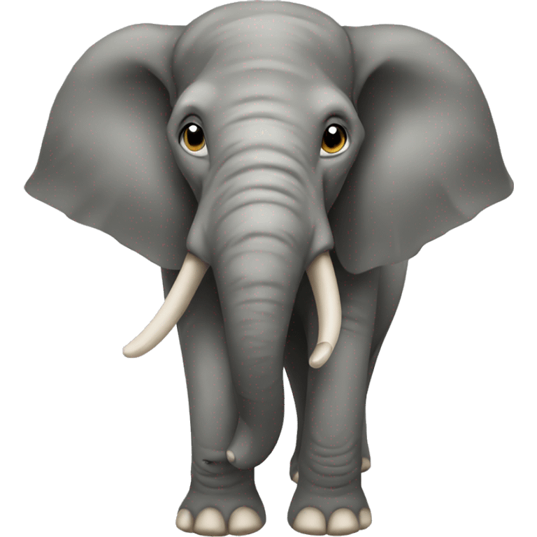 old elephant emoji