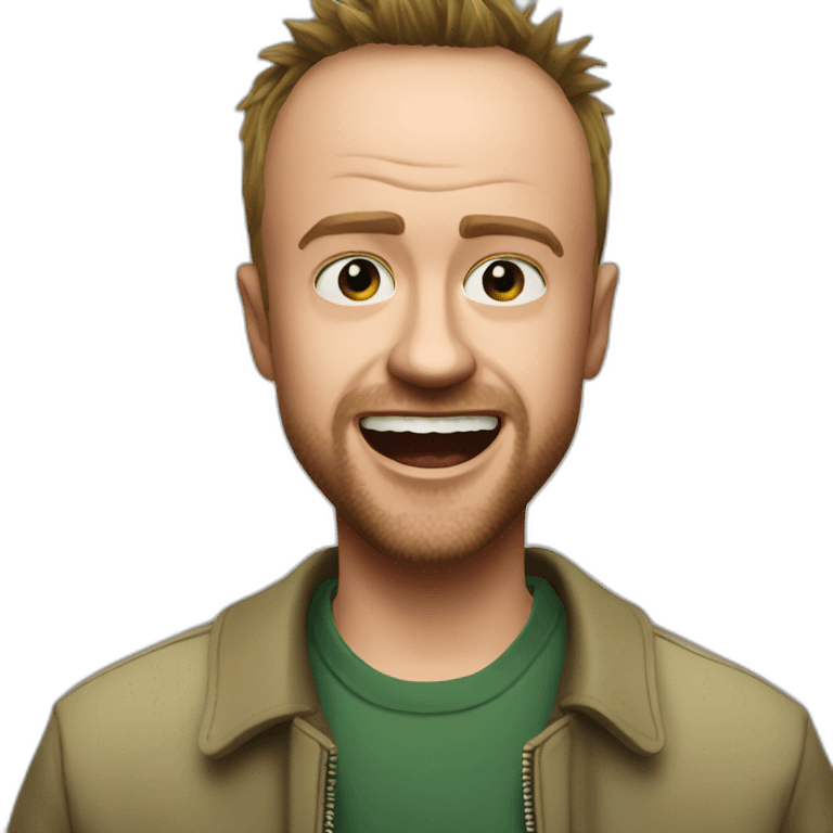 Jesse Pinkman Excited emoji