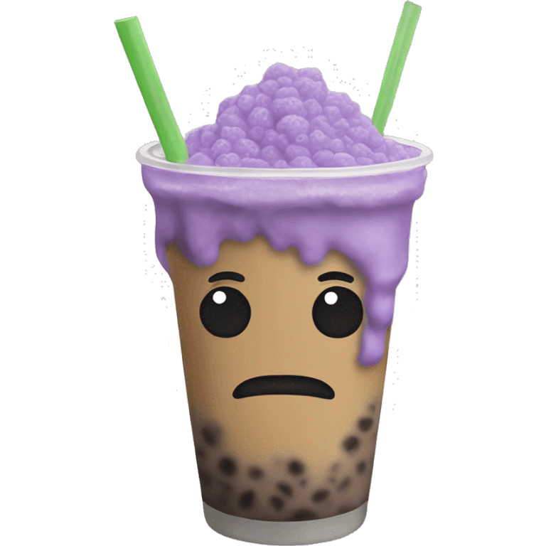 taro boba emoji