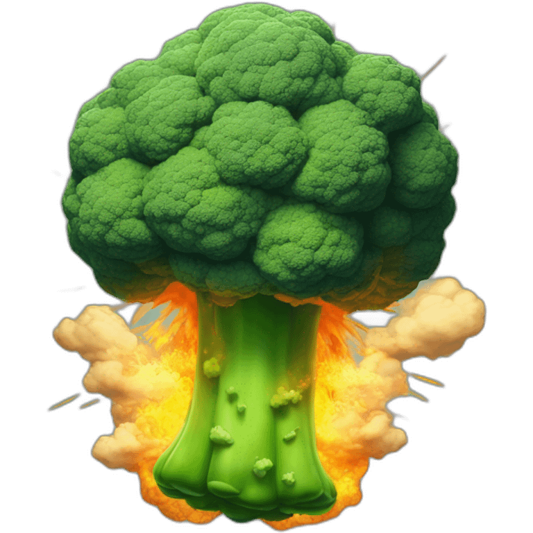 broccoli nuclear explosion emoji