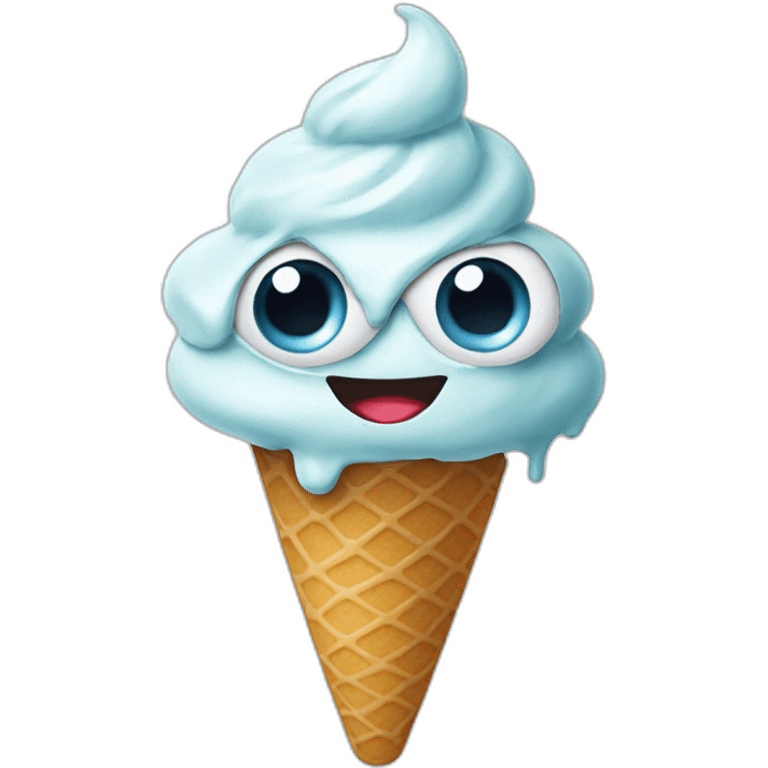 ice-cream-with-eye emoji