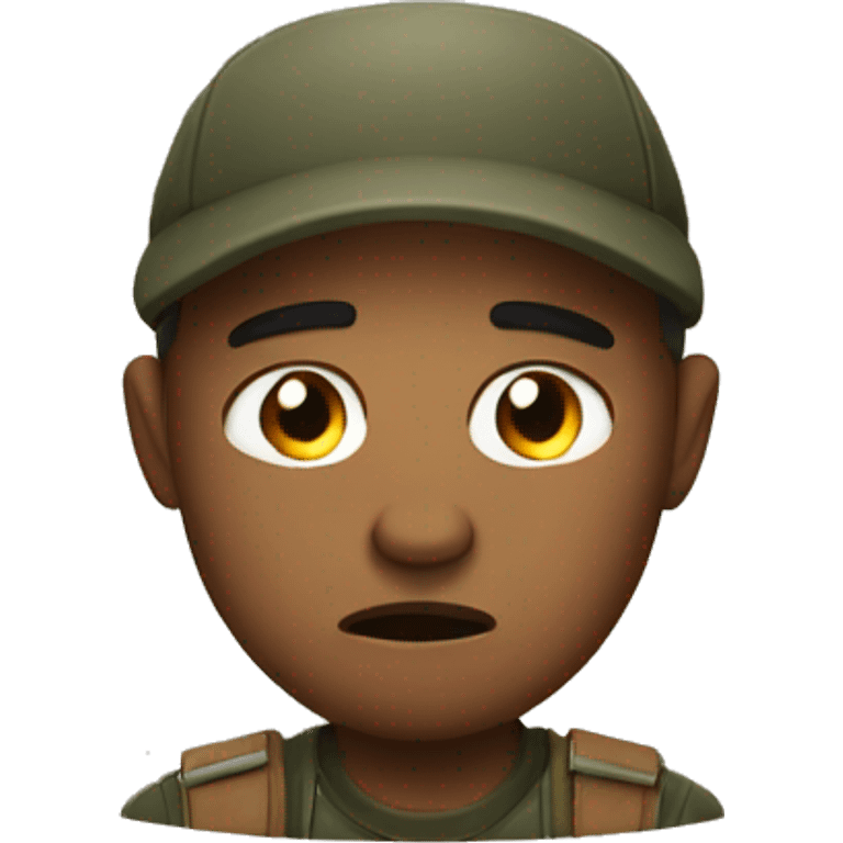 Frustrated Hunter  emoji