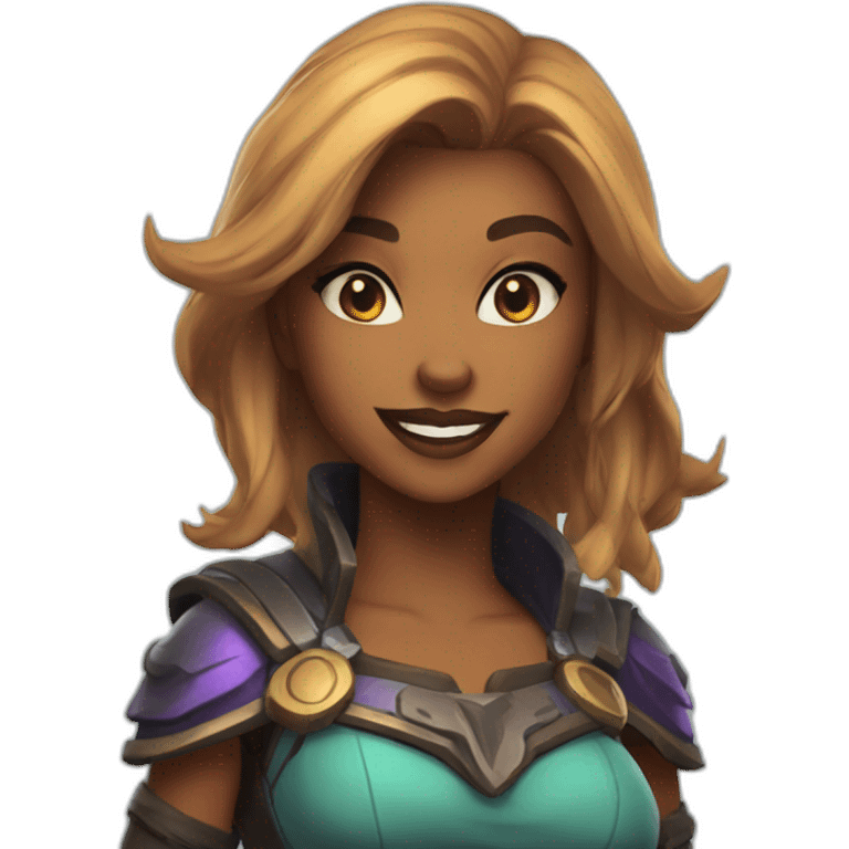 Tyra from Paladins emoji