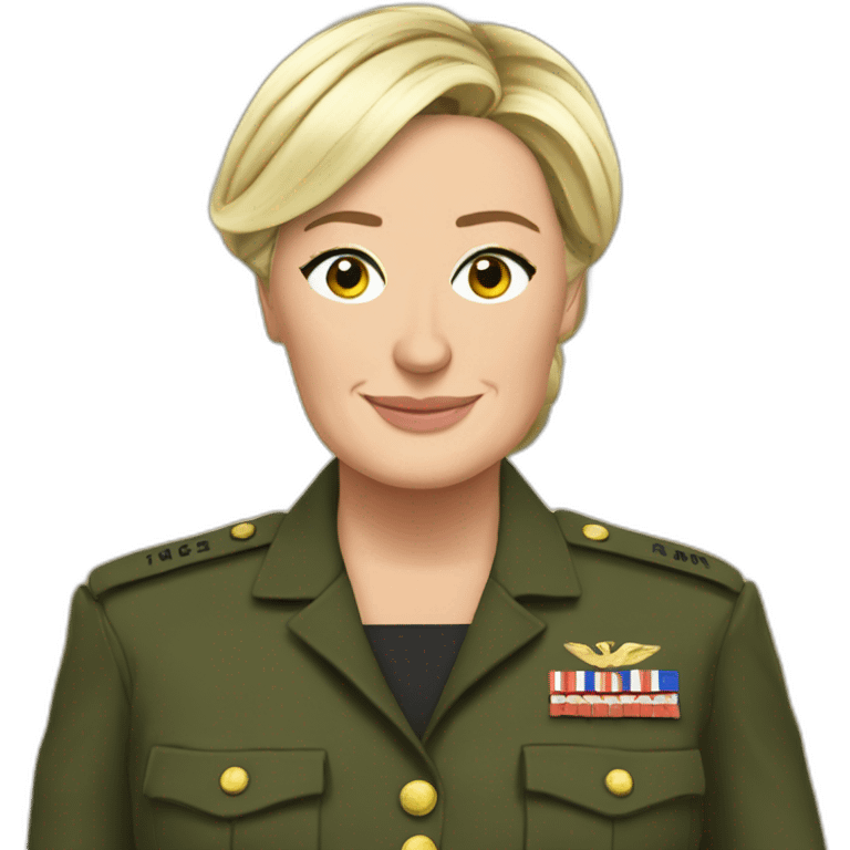 marine le pen  emoji