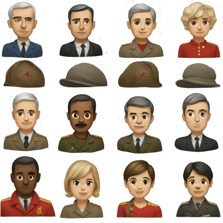 Soviet people emoji