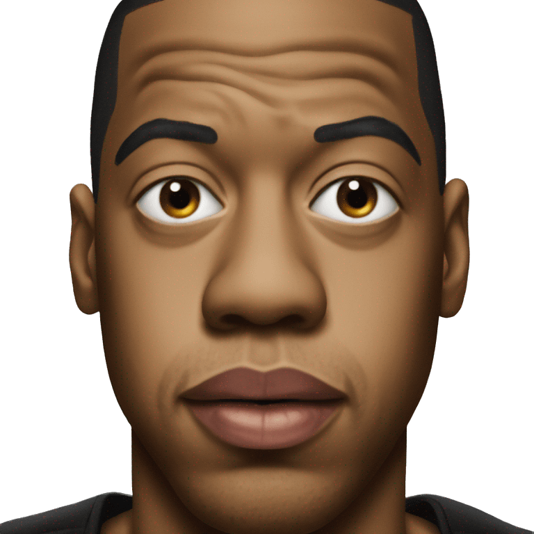 Jay Z Face and lips emoji