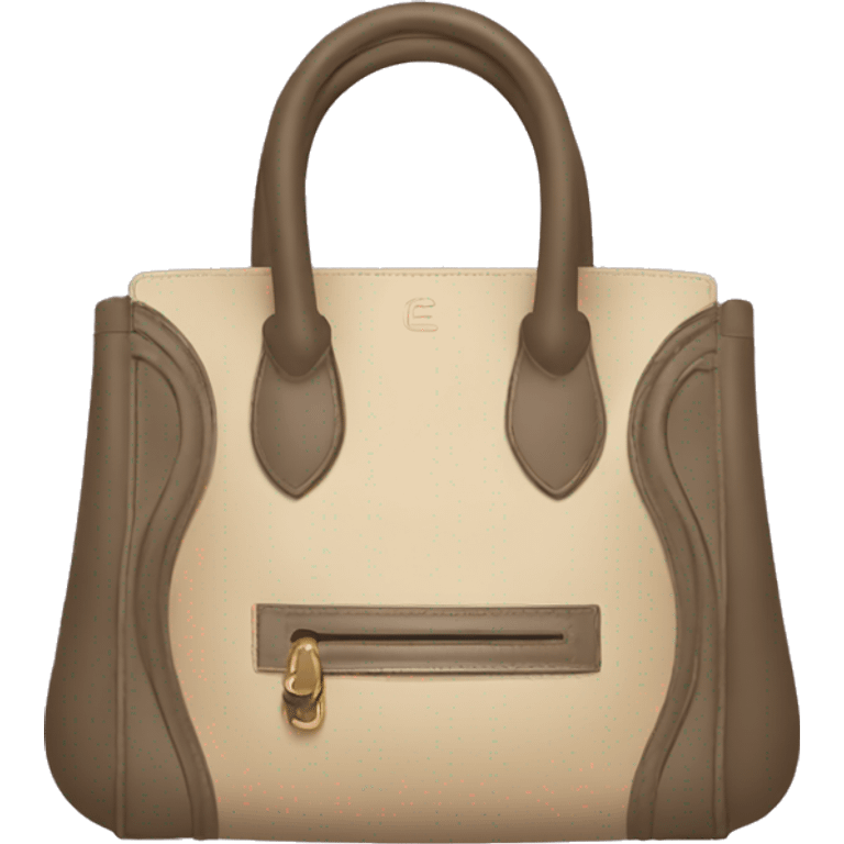 Céline triomphe bag  emoji