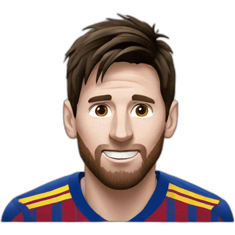 messi with like  emoji