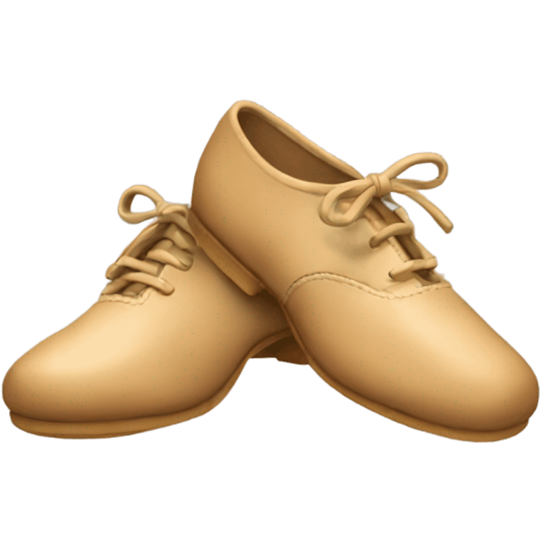 Tan jazz shoes emoji