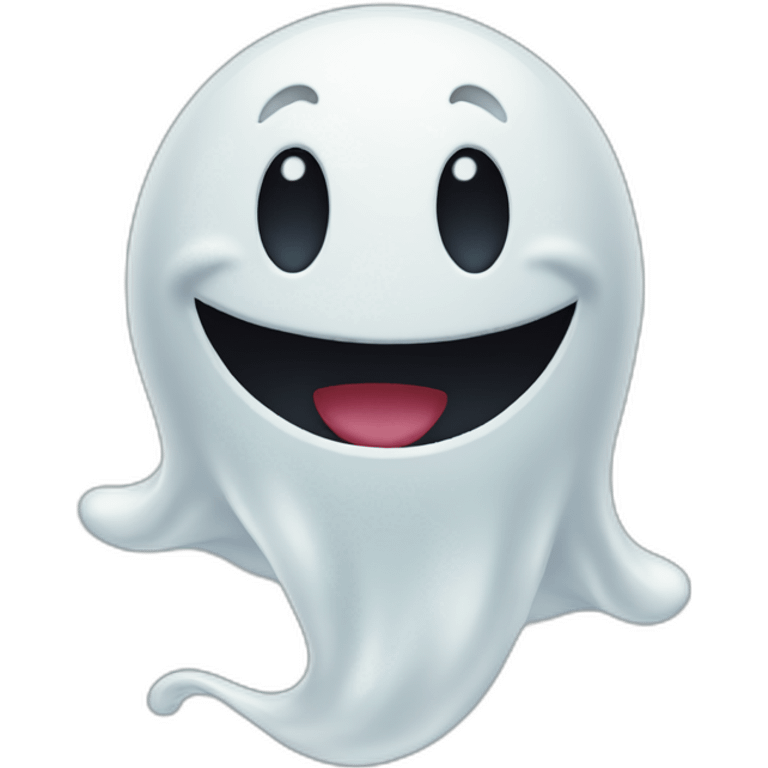 laughing ghost emoji