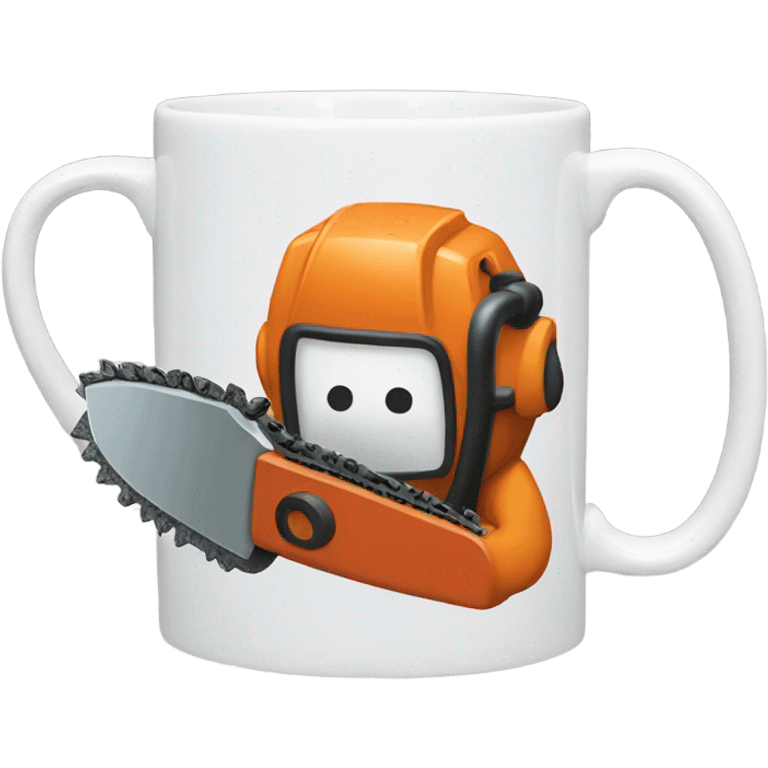 Chainsaw Coffee Mug emoji