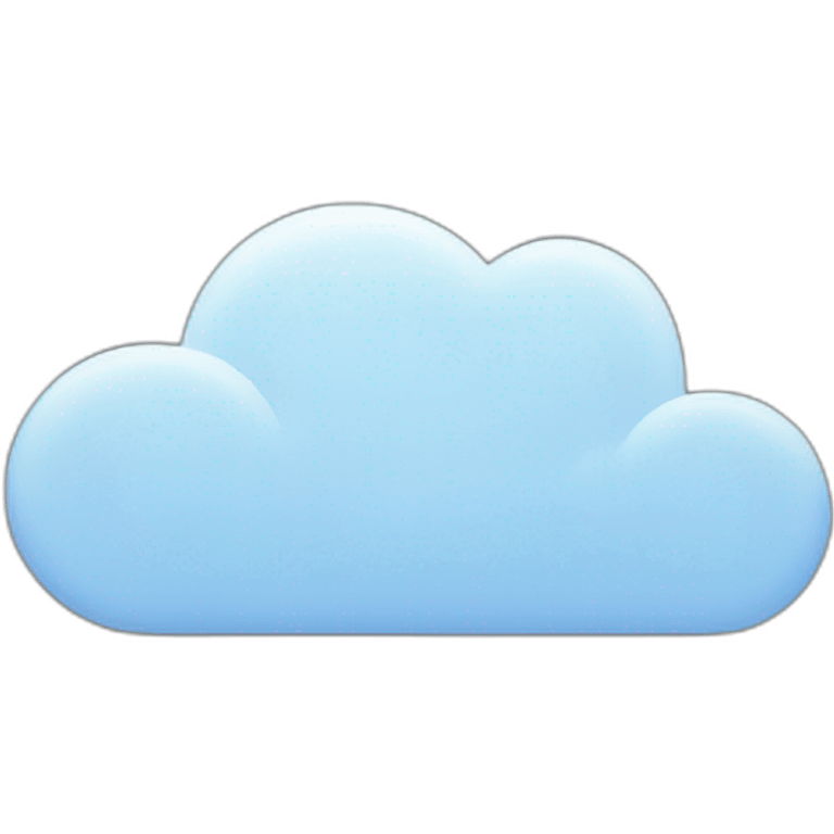 minimal browser window in the cloud emoji