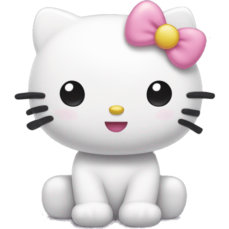 Cute Hello kitty  emoji