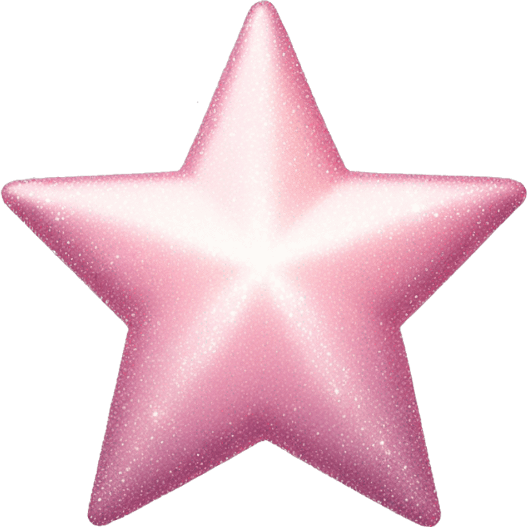 pale pink star sparkle emoji