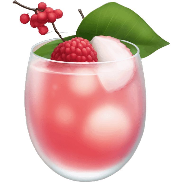 lychee cocktail emoji