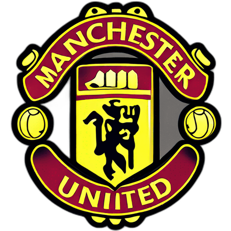 Manchester United logo emoji