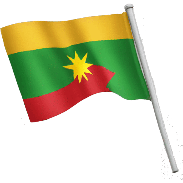 Kurdistan flag emoji emoji