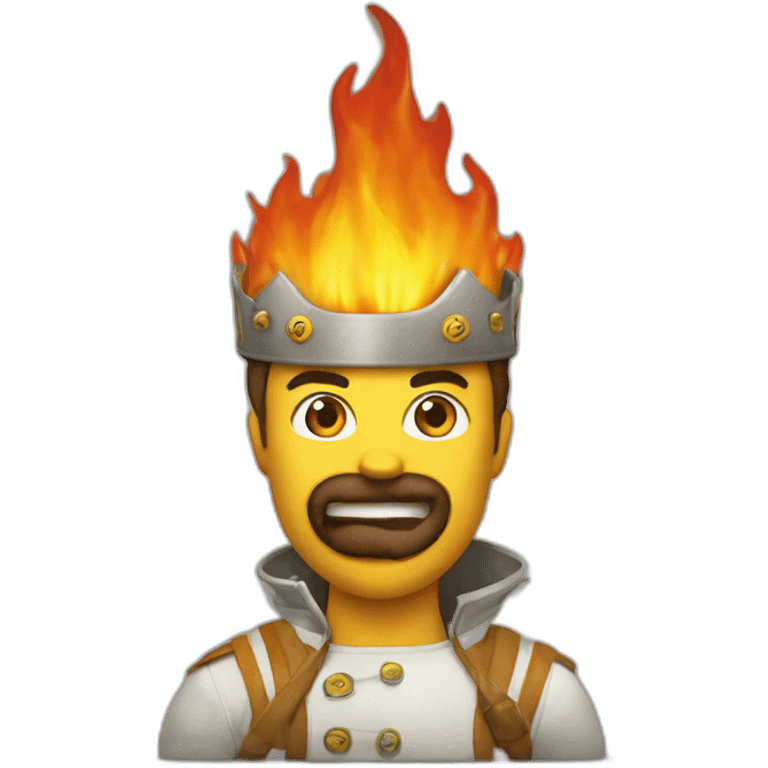 Napoli in fiamme emoji