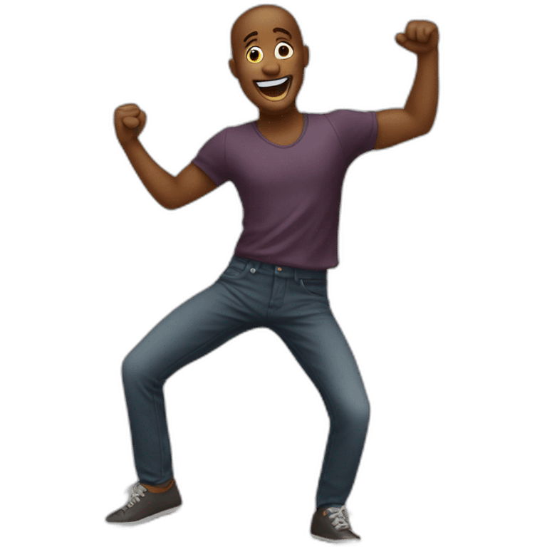 dancing guy emoji