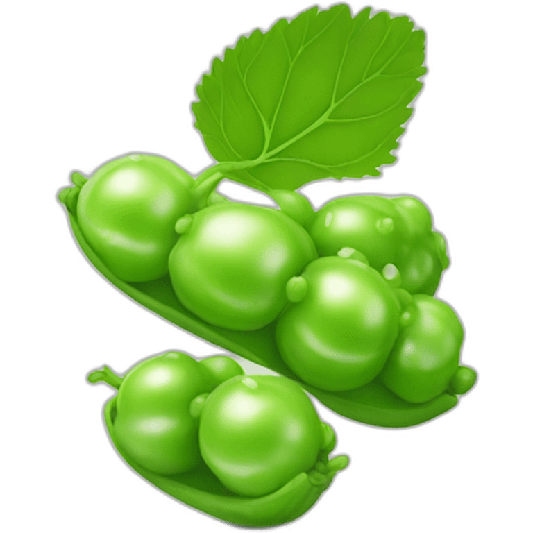 Wasabi pea emoji