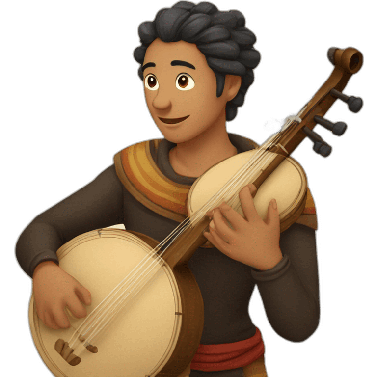 Erlandskian Terminian Kahjaha String Instrument Ethnic emoji