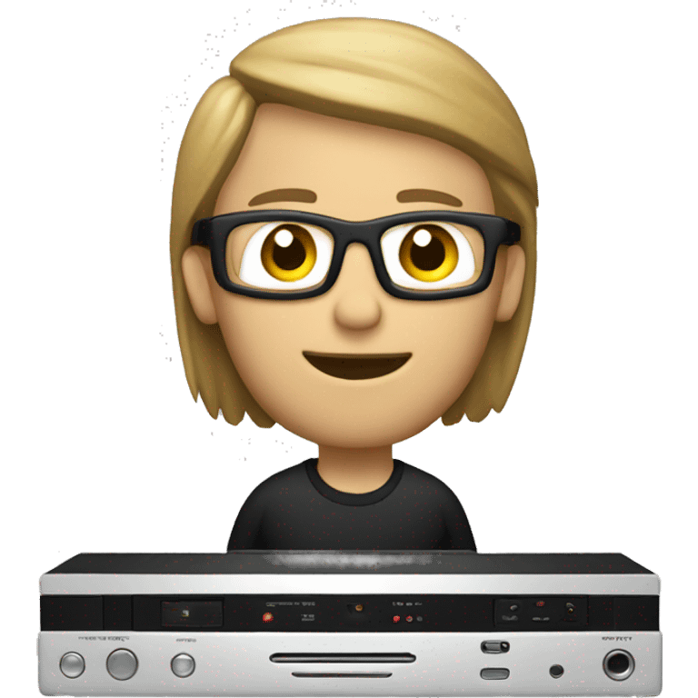 VCR player emoji