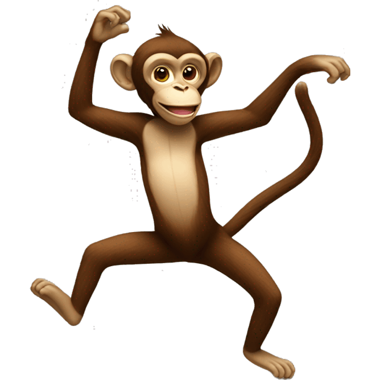 dancing monkey emoji