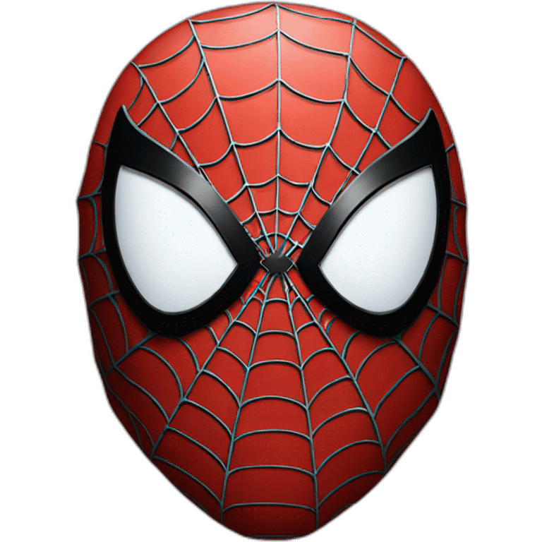 Spiderman white  emoji