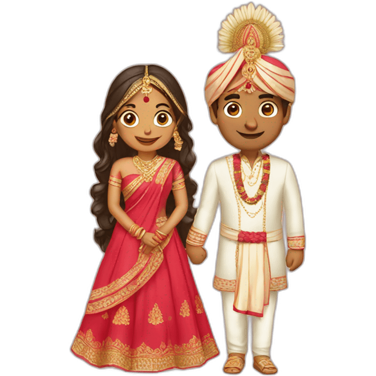 A Indian wedding  emoji